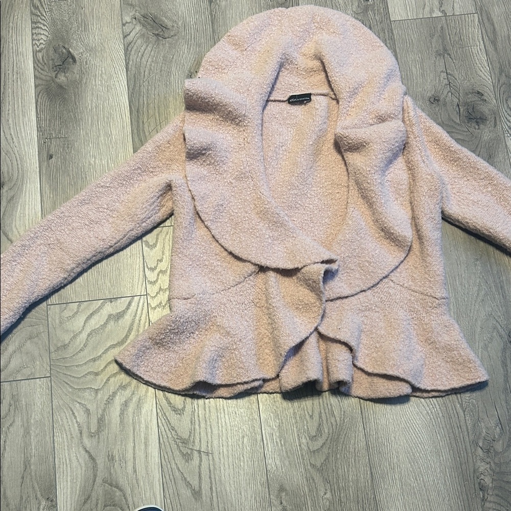 Moda International Blush Teddy Jacket